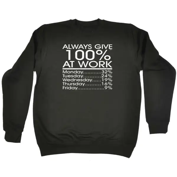 Work Effort Graphic Sweatshirt