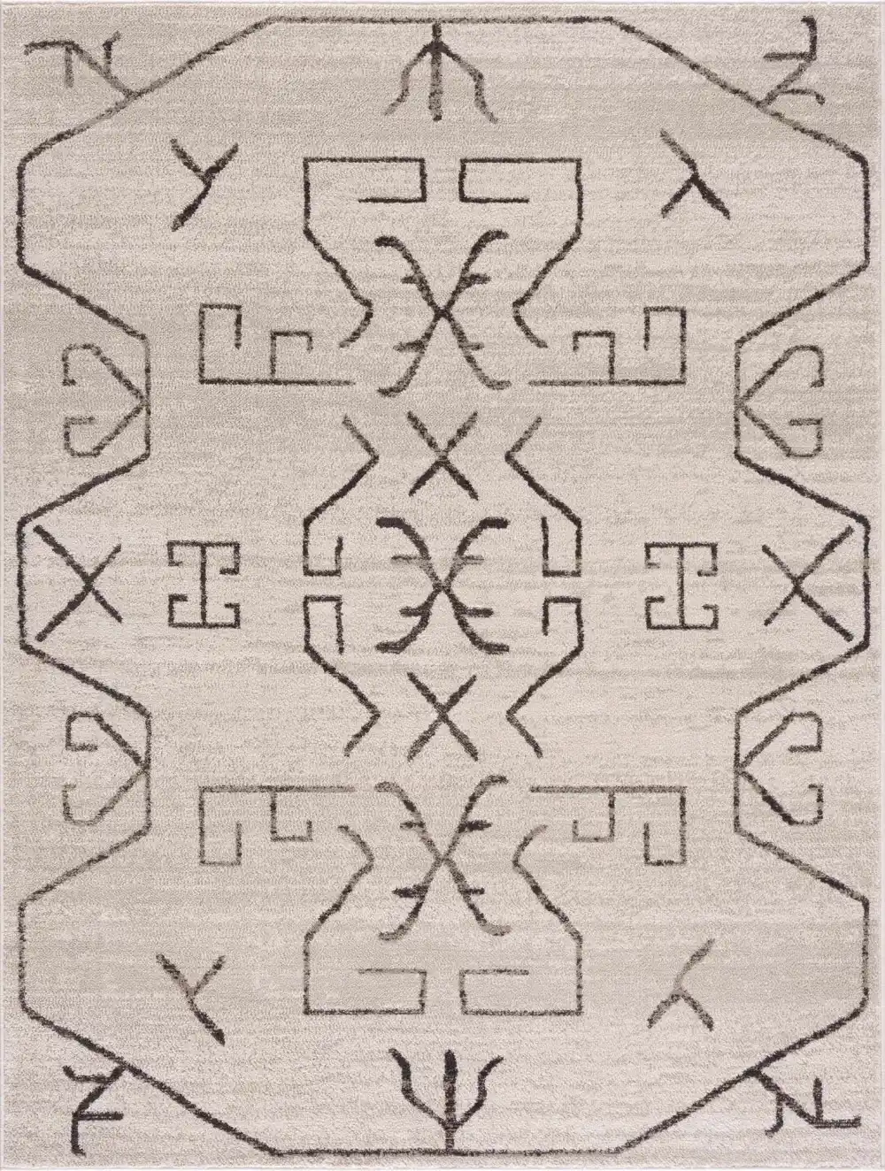 Statement Bohemian Polypropylene Area Rug