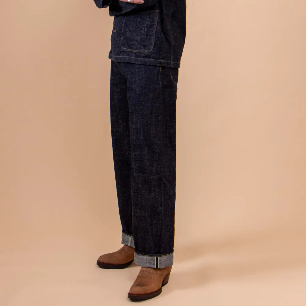 Easygoing Wide Straight Denim Jeans