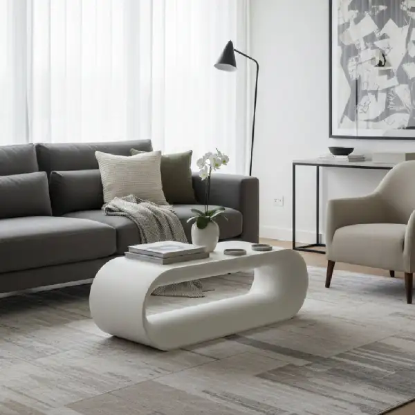 Open Frame Coffee Table