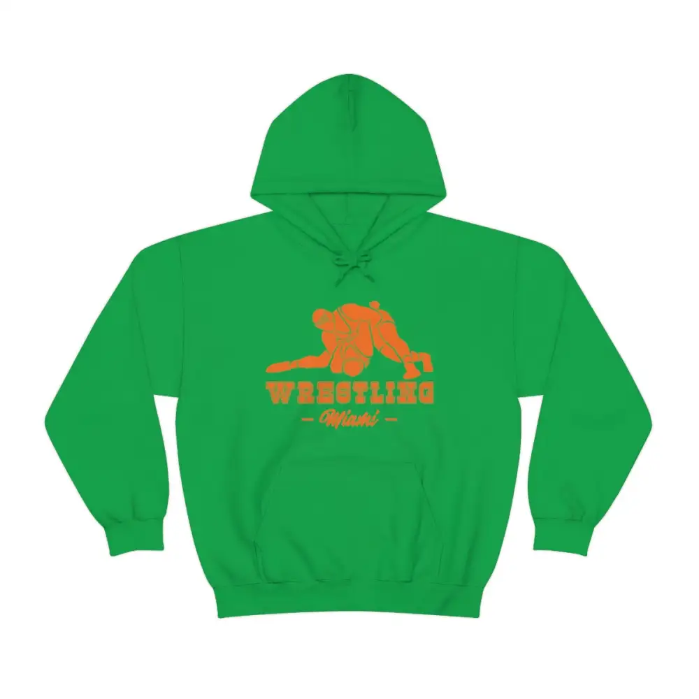 Everyday Minimal Emblem Wrestling Graphic Pullover Hoodie