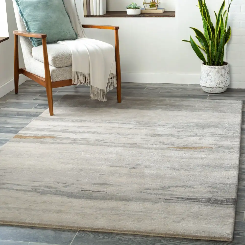 Viscose Wool Blend Carpet