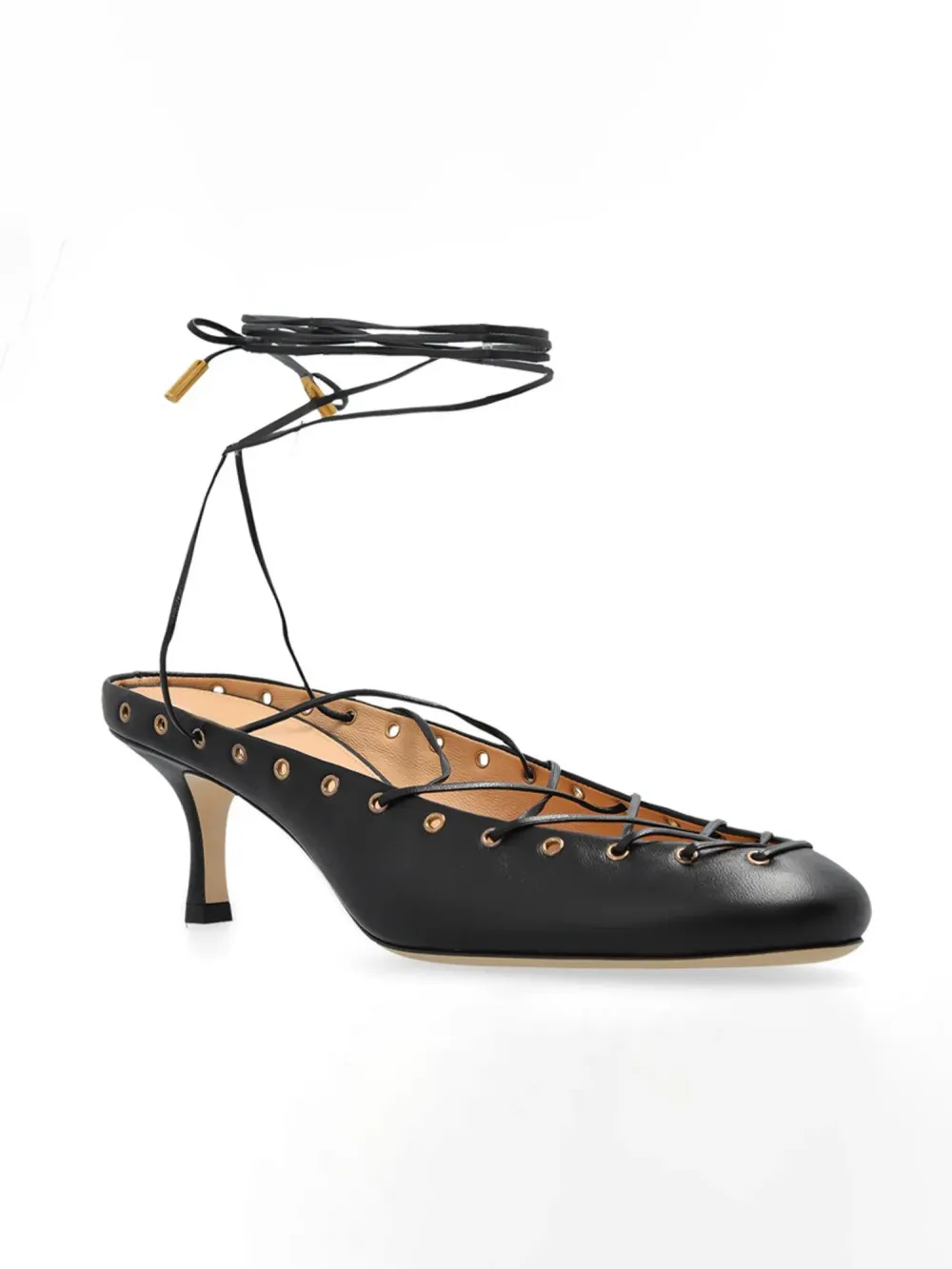 Aniya Strappy Cut-out Ballet Sandals