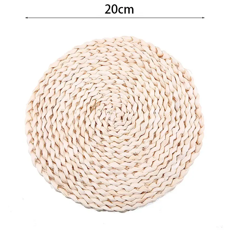 Patterned Woven Round Everyday Kitchen Drinkware