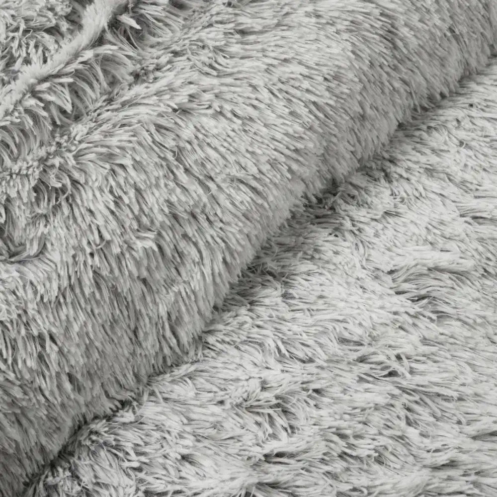 Faux Fur Comforter Bedding Set