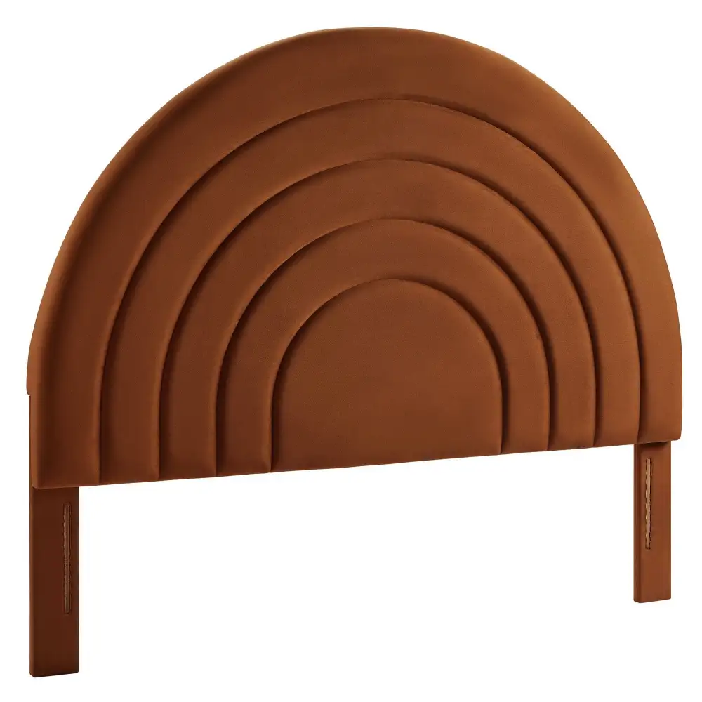 Arched Performance Velvet Headboard