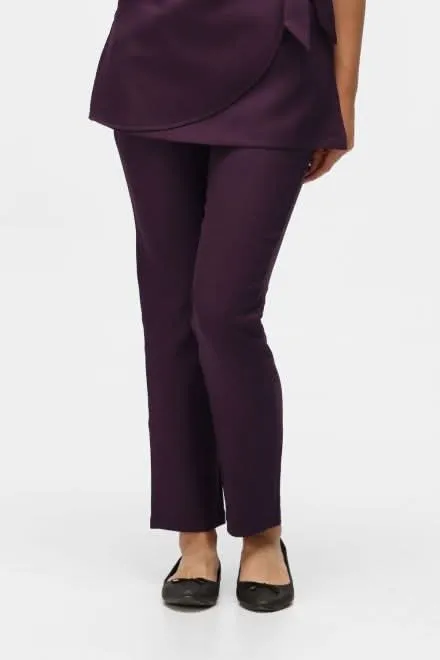Women's Modern Slim Leg High Waist Trousers