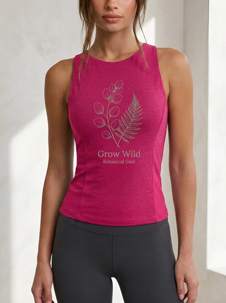 Nature Lover Grow Tank Top Casual