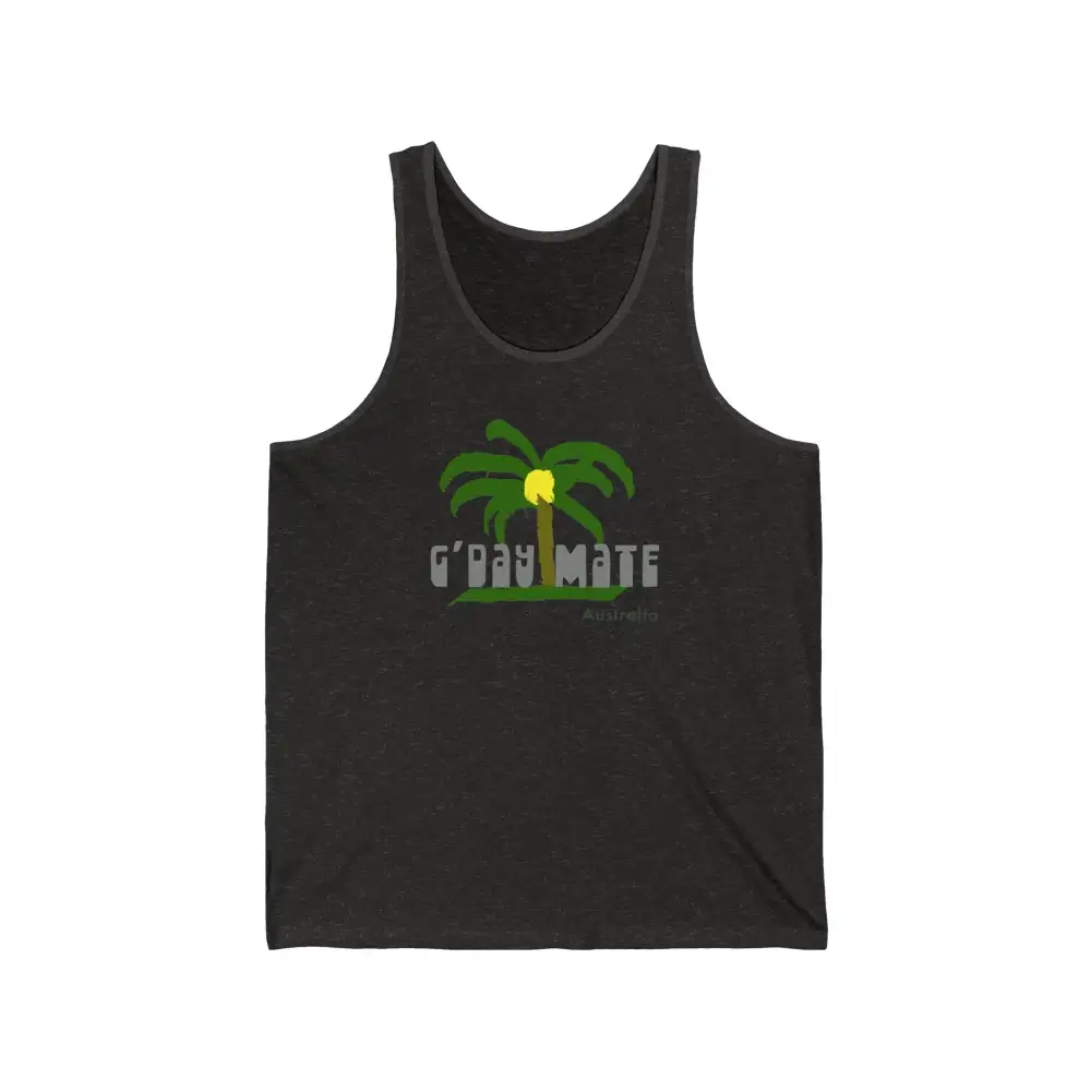 Palm Tree Travel Graphic Tank Top