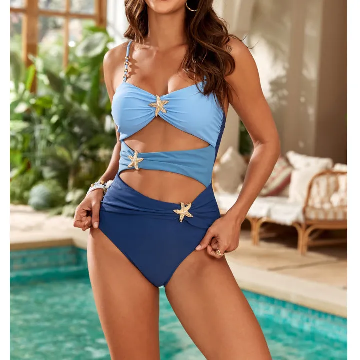 Women's Cutout One-Piece Swimsuit