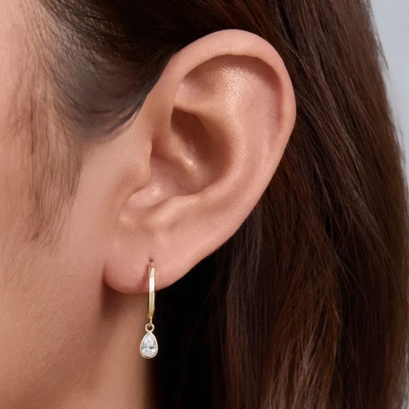 Modern Geometric Hoop Earrings
