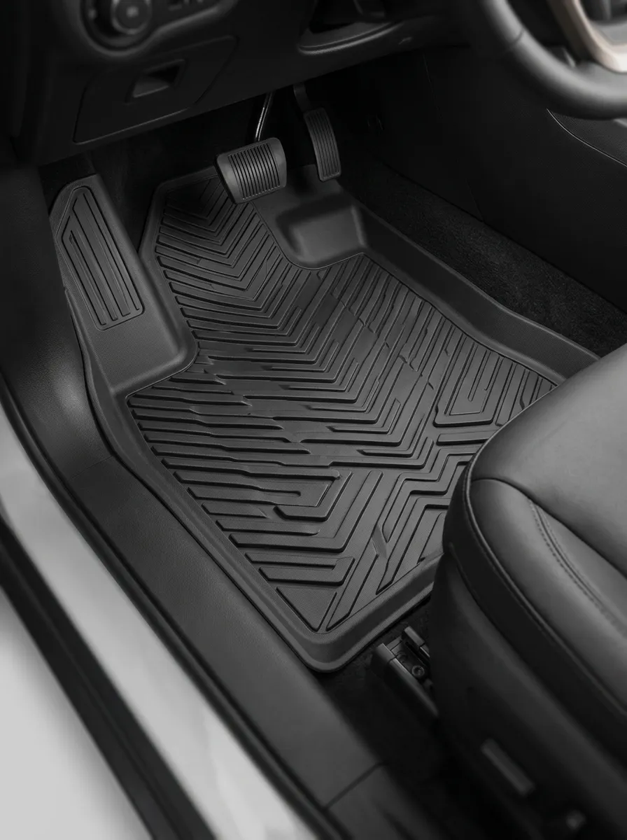 Chevron Pattern Vehicle Floor Mat