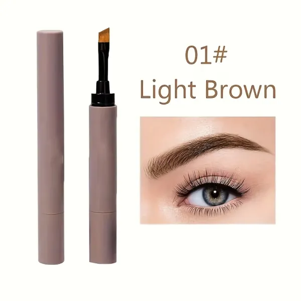 Dual-End Eyebrow Brush Pen