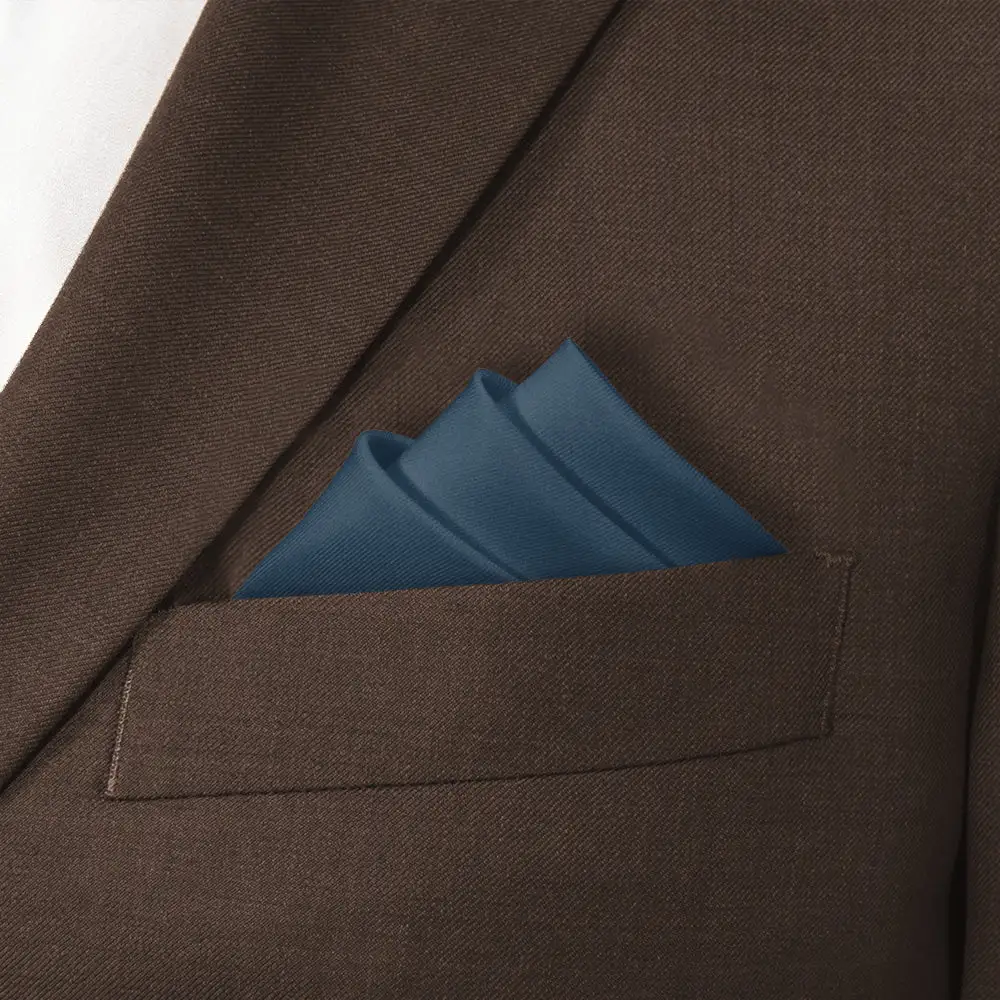 Smart Sharp Solid Pocket Square