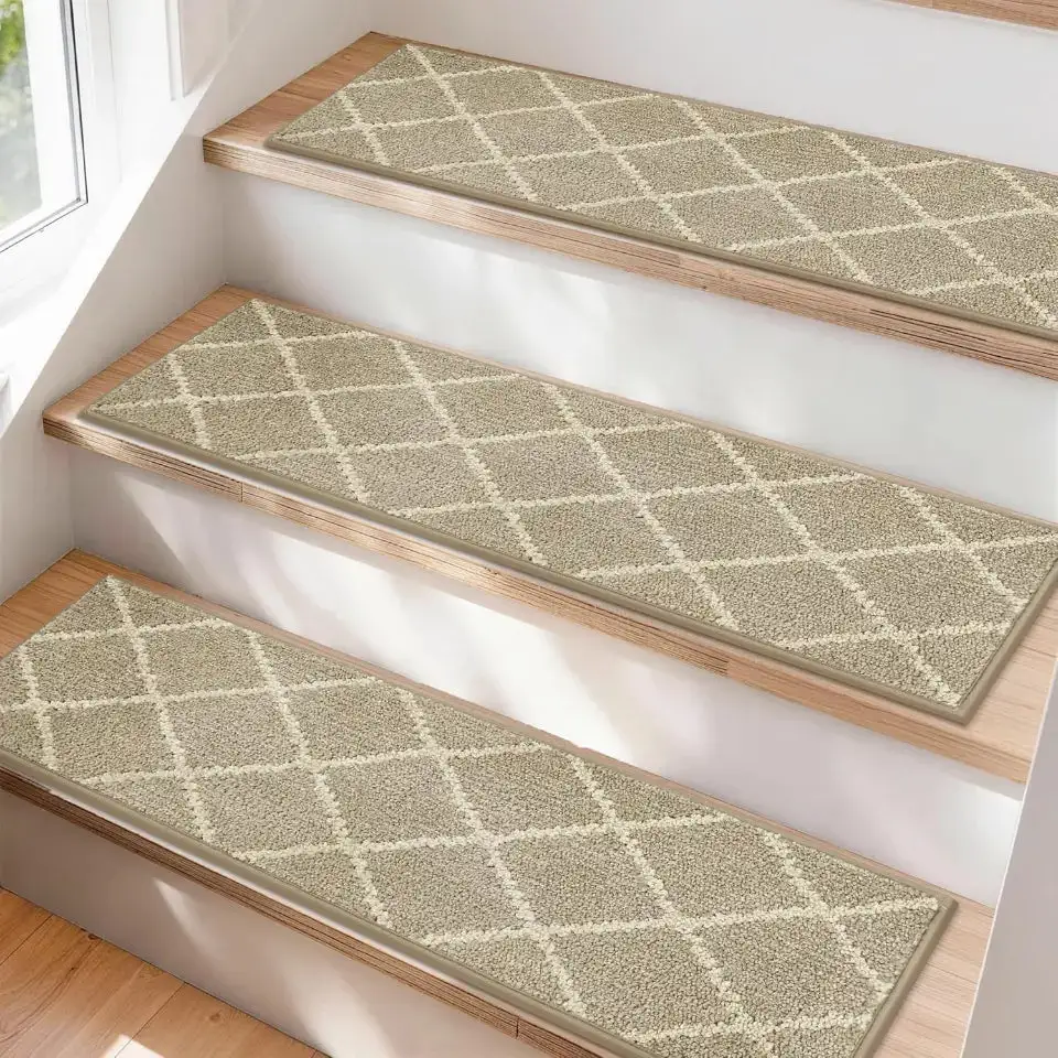 Tonal Trellis Stair Carpet Set