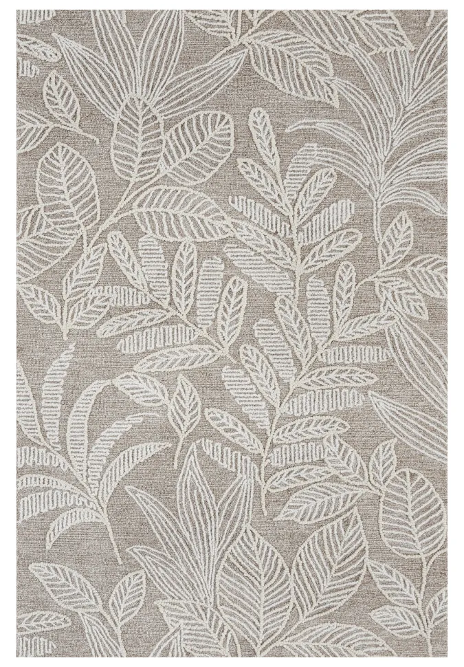Artisan Detail Crafted Floral Wool Area Rug