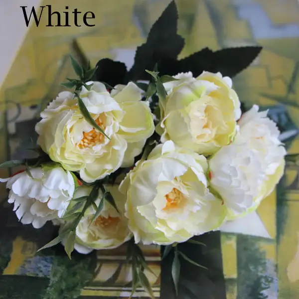 Layered Artificial Peony Bouquet