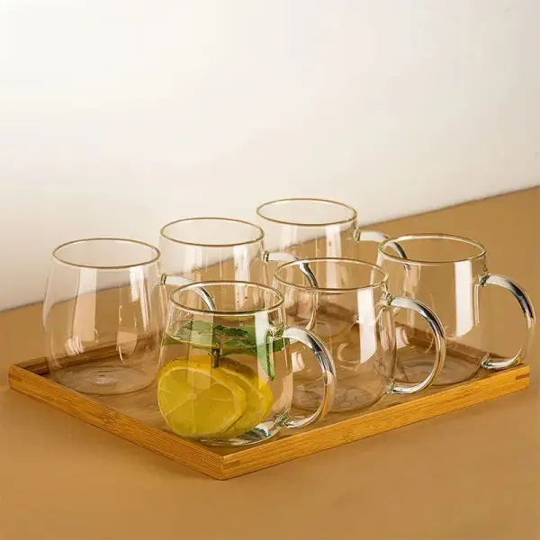 Modern Glass Coffee Mugs