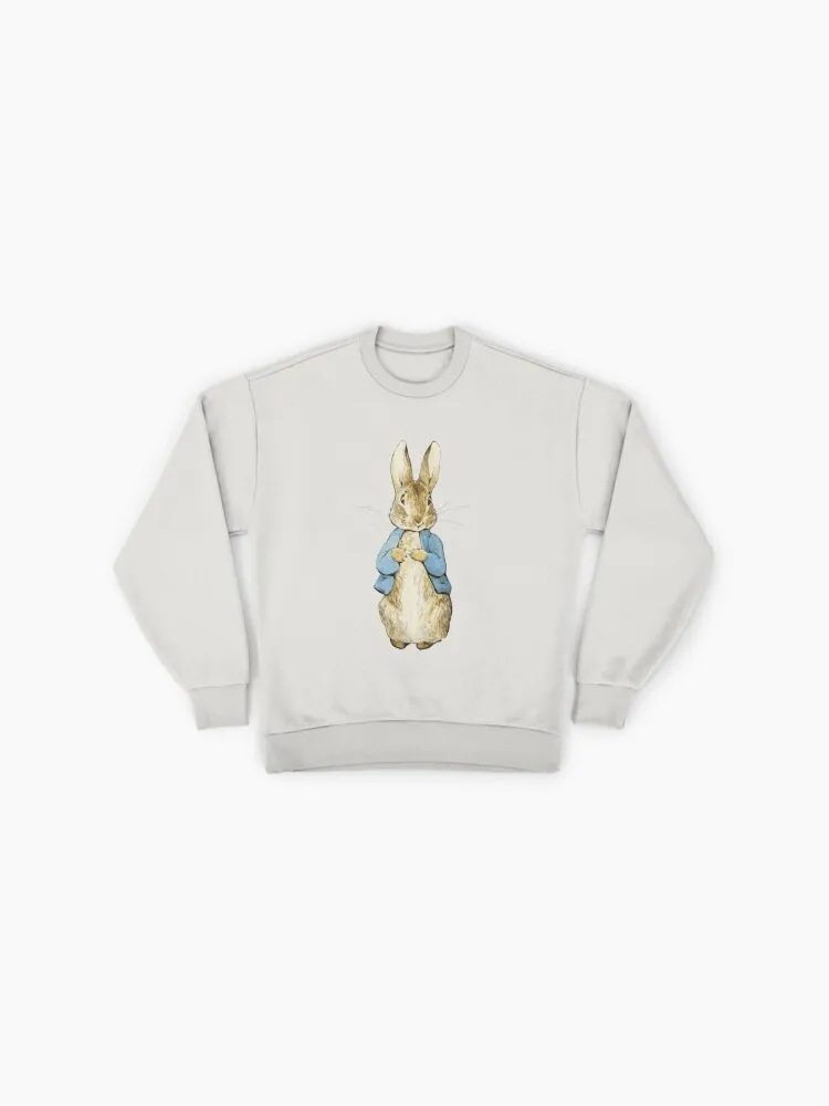 Classic Cartoon Bunny Graphic Sweatshirt