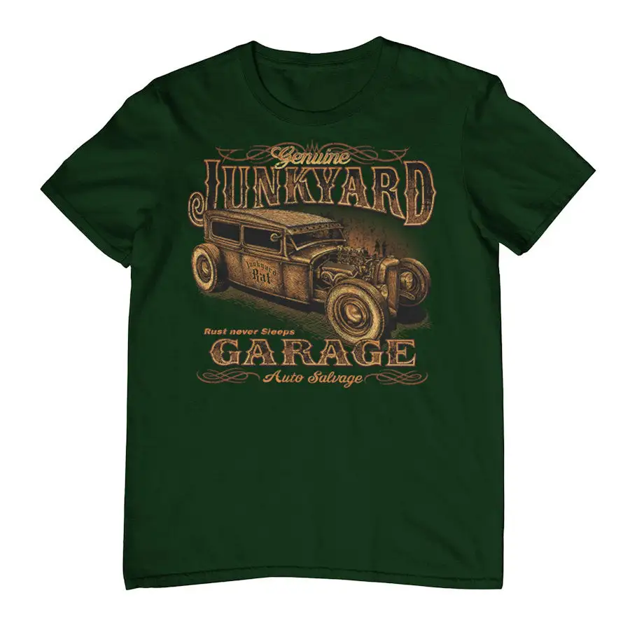Garage Rod Graphic Cotton T-Shirt