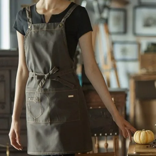 Canvas Kitchen Work Apron