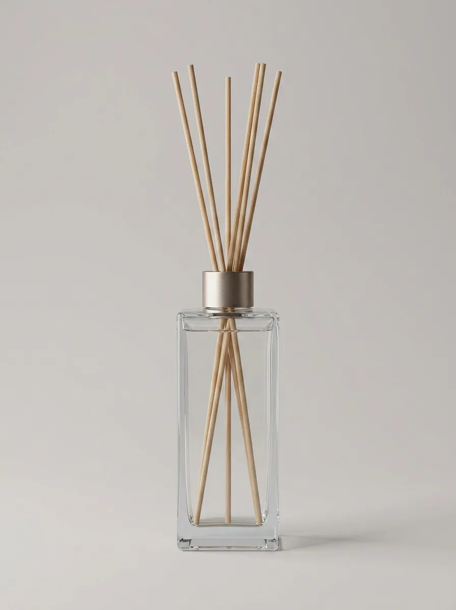 Home Fragrance Reed Diffuser Set Clean Line Glass Bottle