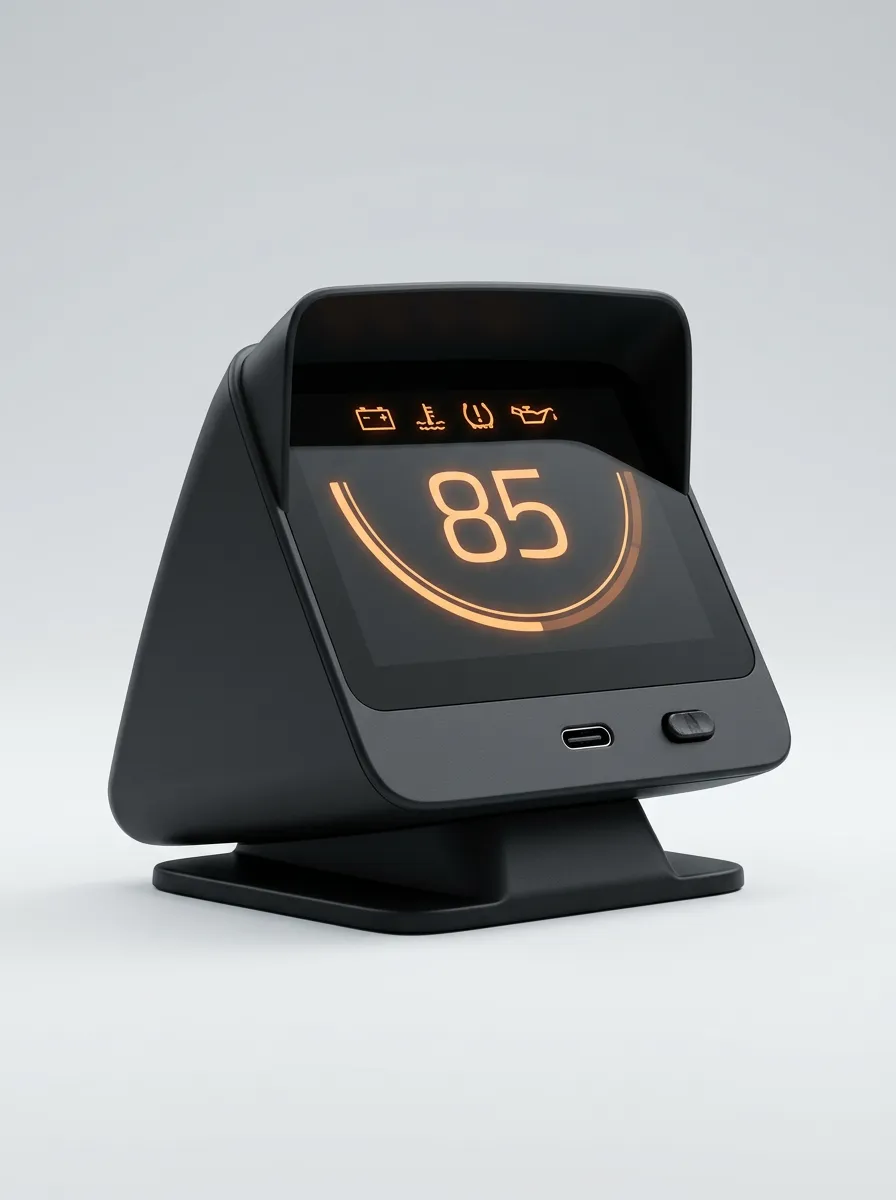 Streamlined Digital-Speedometer HUD Car HUD Display