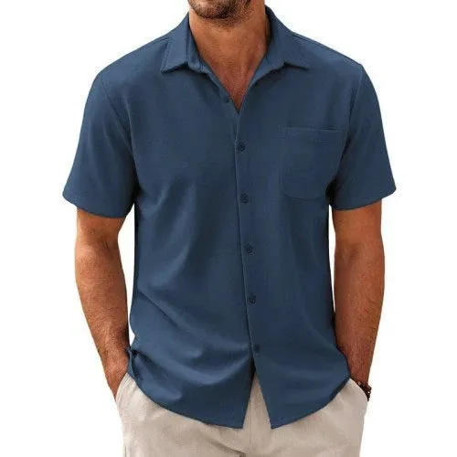 Cotton Relaxed Button Shirt
