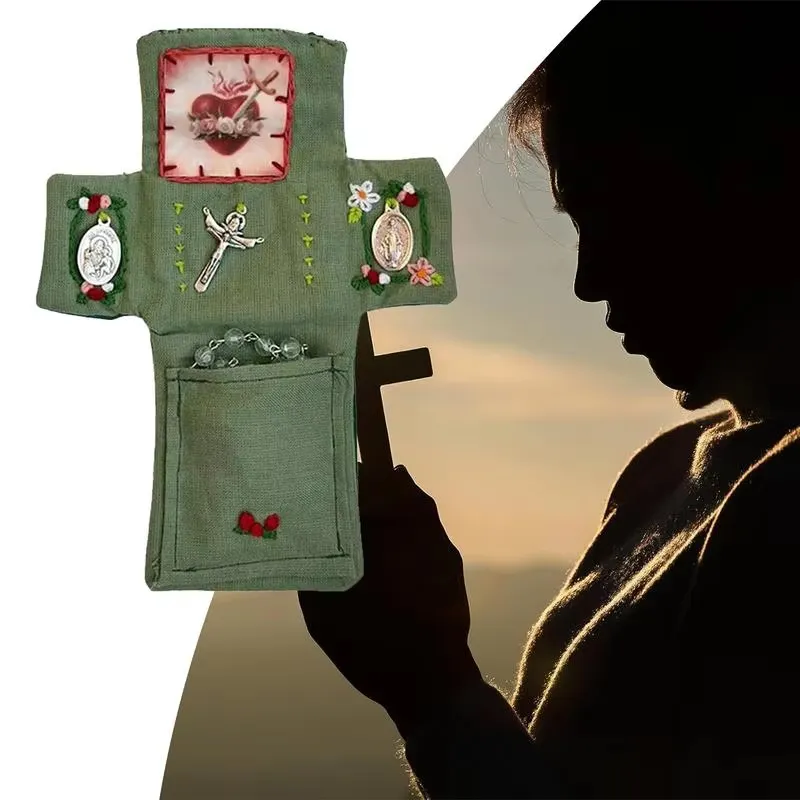 Green Christian Prayer Bag