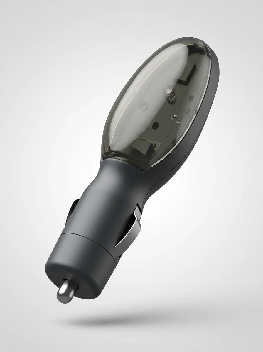 Transparent Housing Electronic Vehicle Fuel Saver