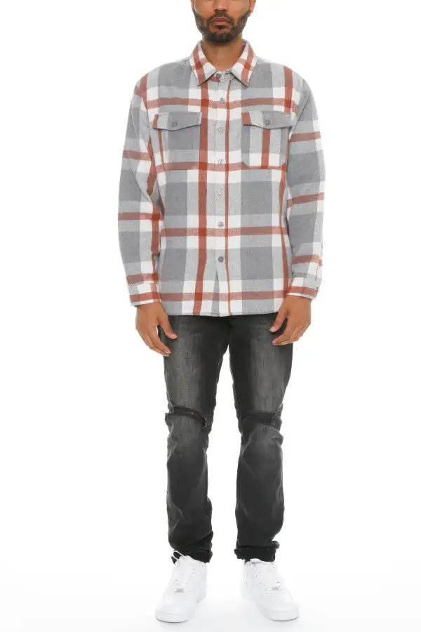 Classic Checkered Soft Flannel Shacket