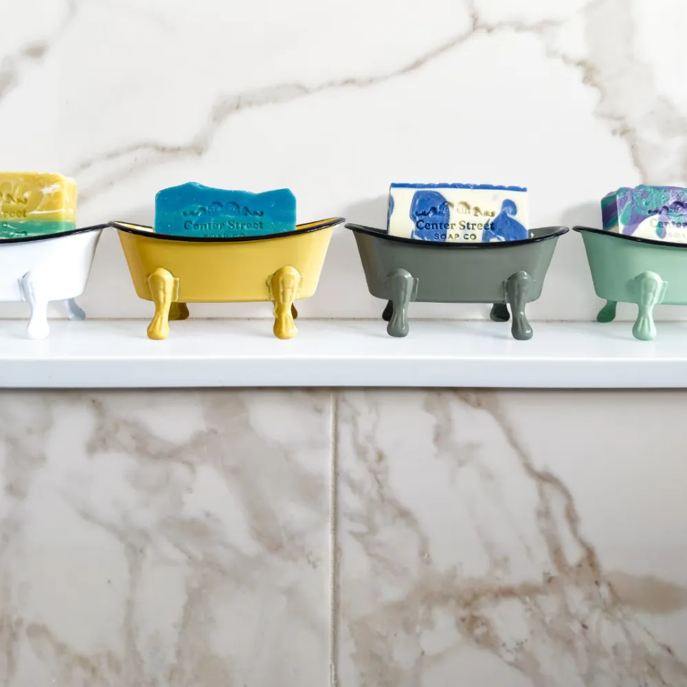 Clawfoot Bathtub Metal Soap Dish