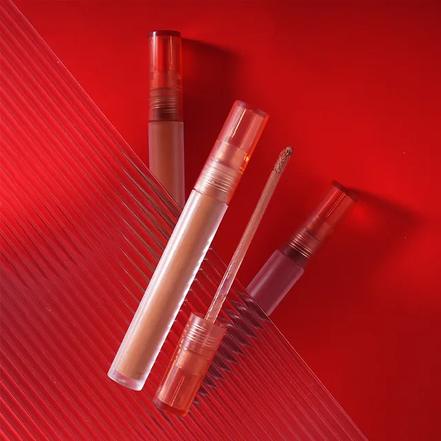 Vegan Plumping Pink Lip Glaze Natural Moisturizer Long Lasting