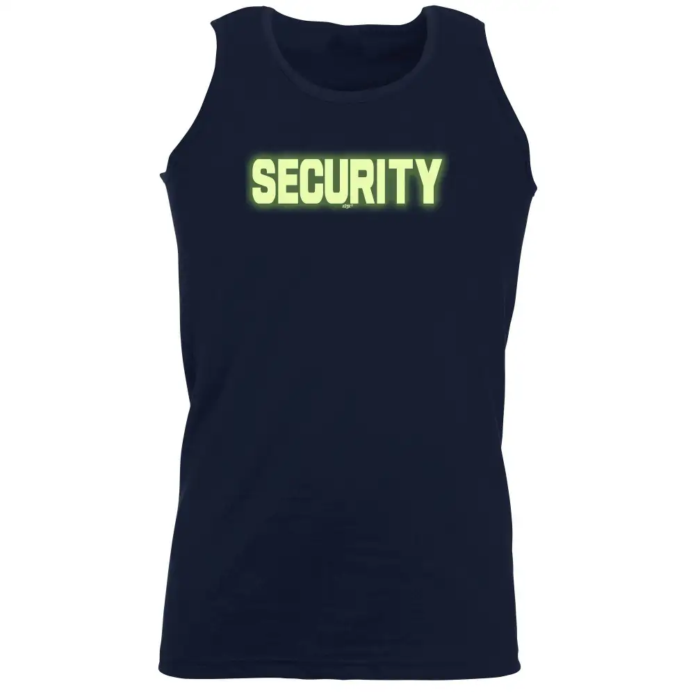 Security Statement Graphic Tank Top