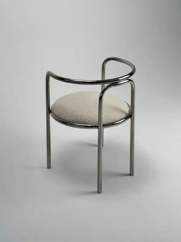 Tubular Frame Accent Chair