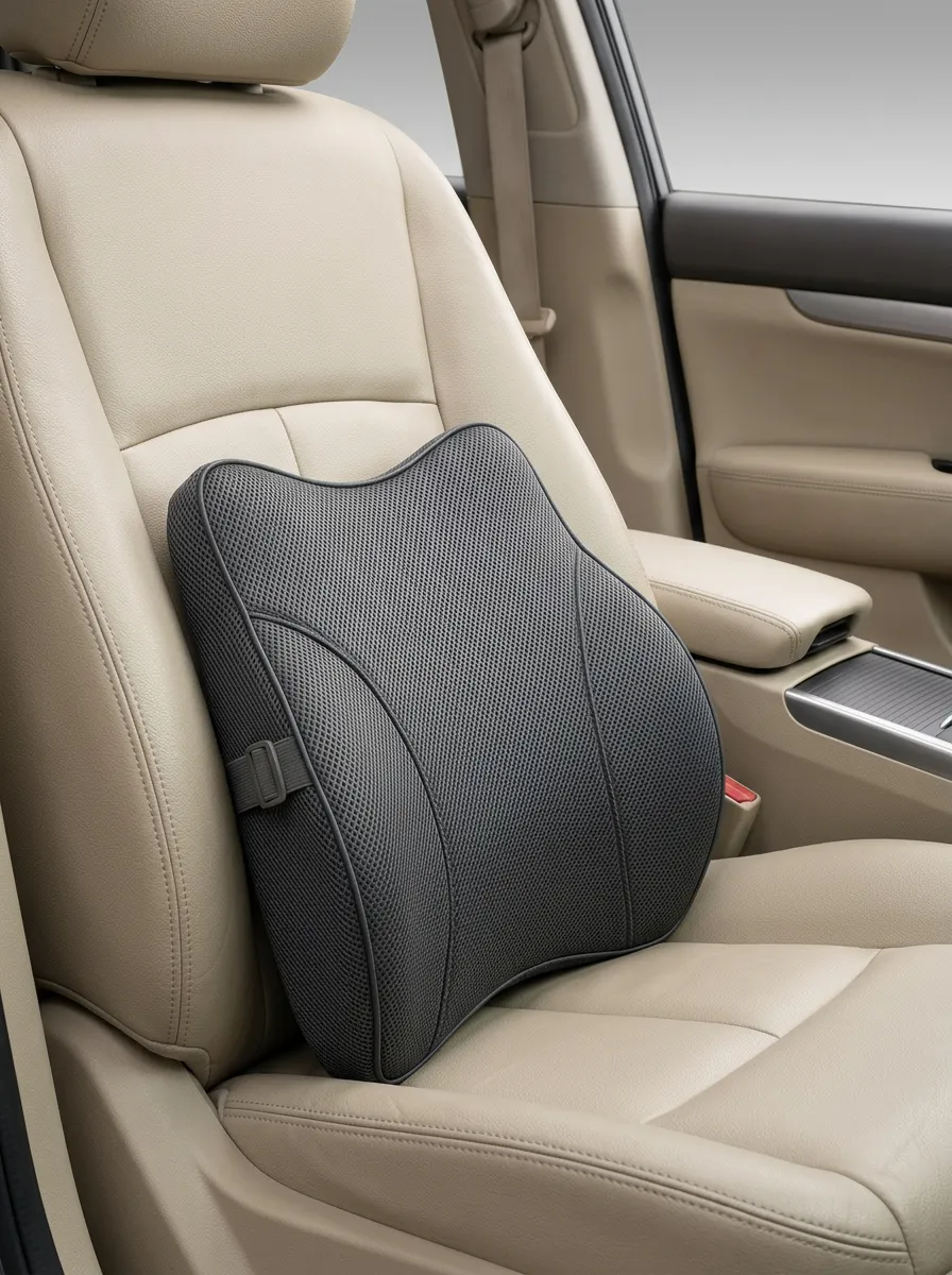 Refined Lumbar-Support Car Lumbar Support Pillow