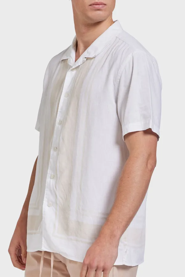 Abstract Art Print Short Sleeve Shirt