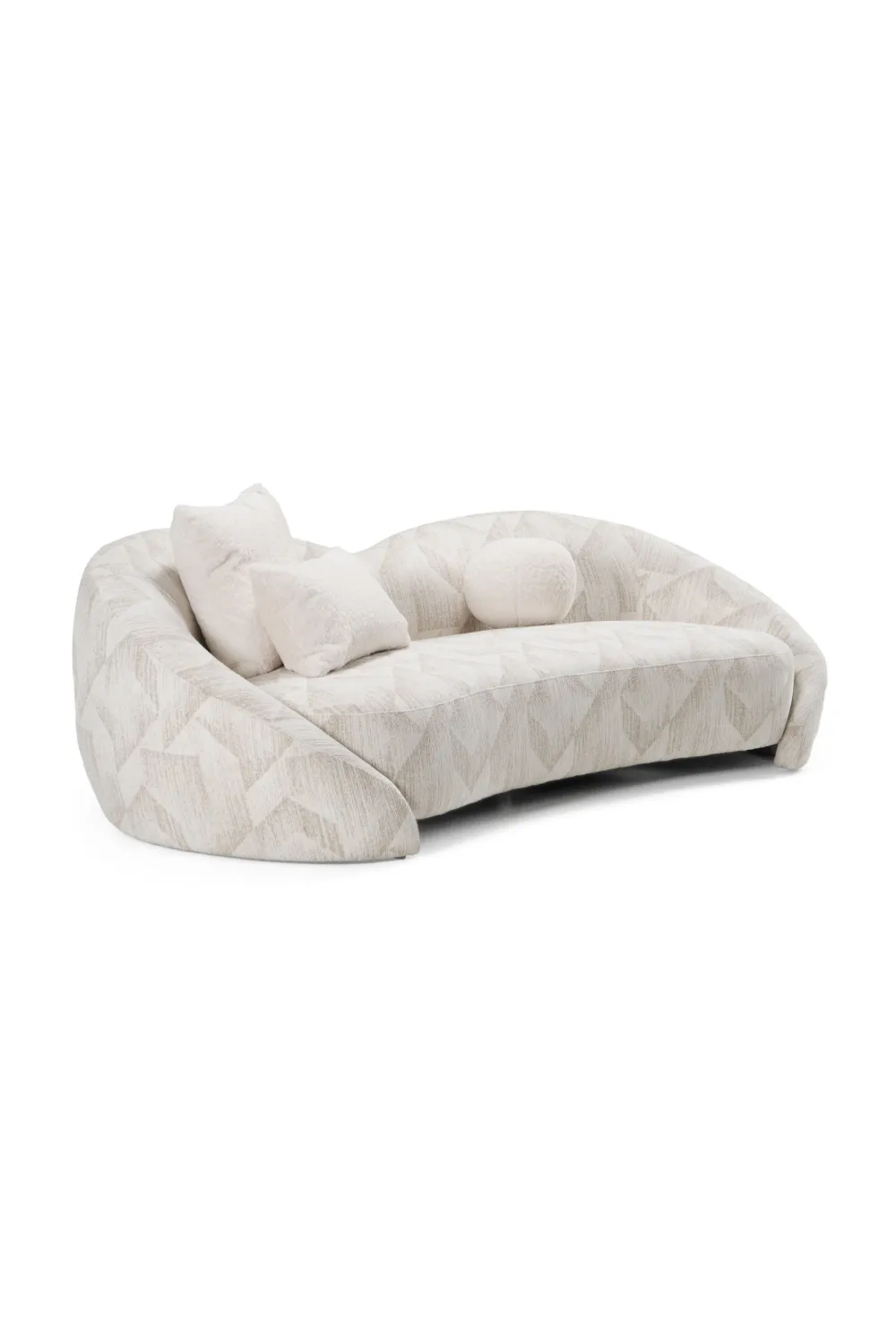 Soft-Form Fabric Sofa