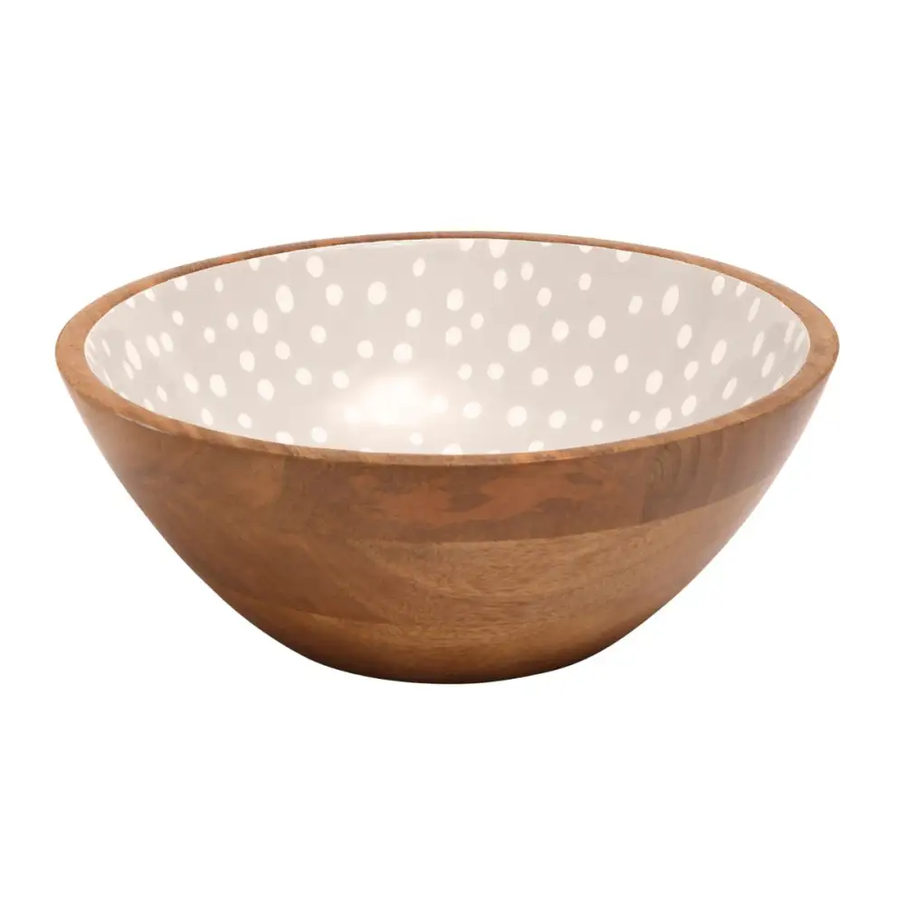 Mango Wood Salad Bowl for Everyday Meals
