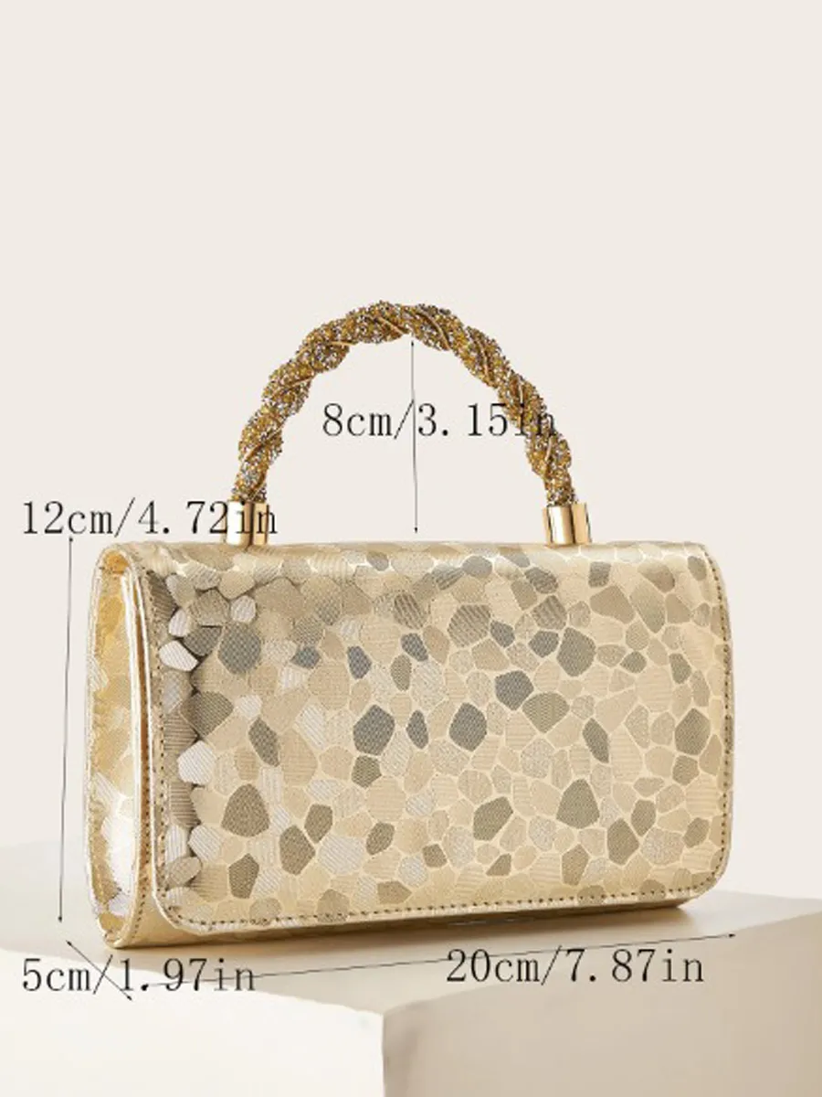 Gemma Sequined Chain Handbag