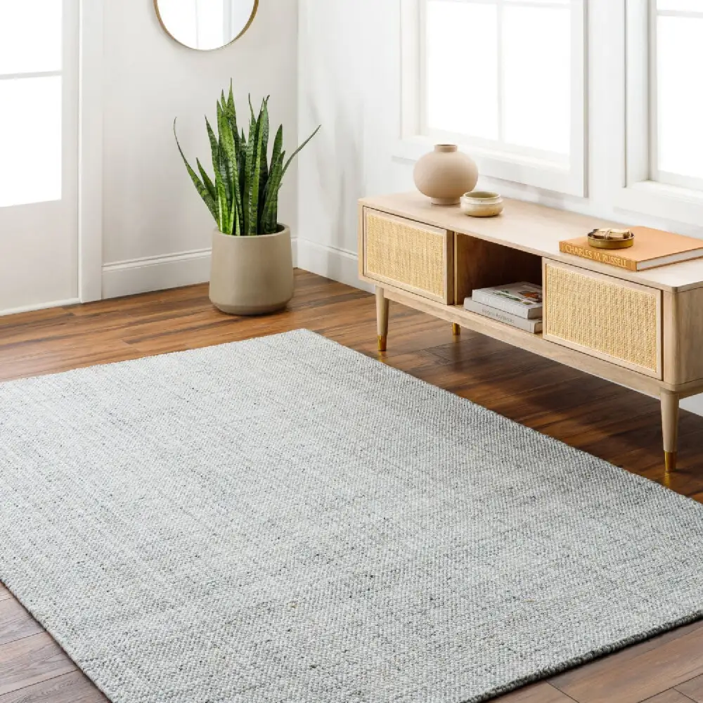Hand-Loomed Yarn Carpet