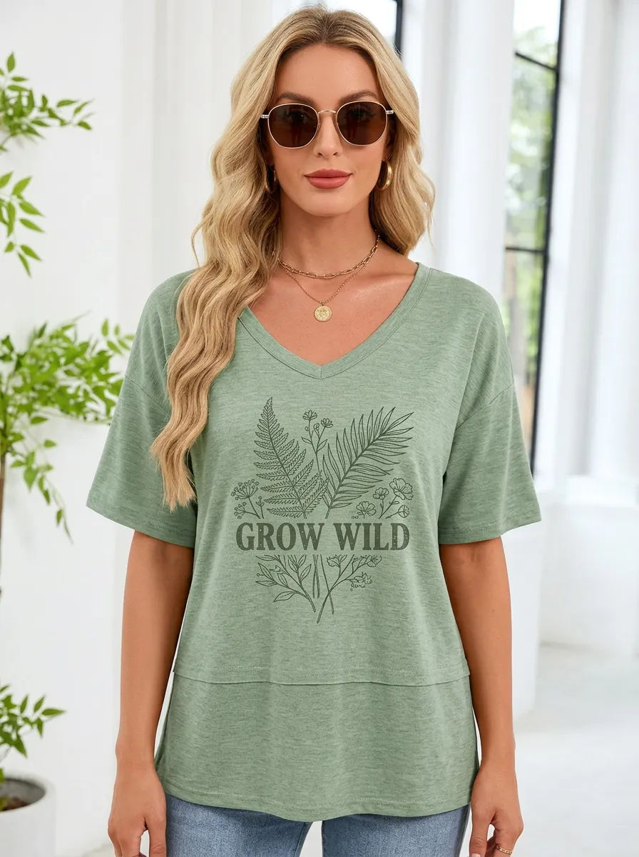 Nature Lover Grow T-Shirt Bold