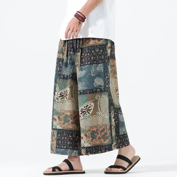 Drawstring Wide Leg Pants
