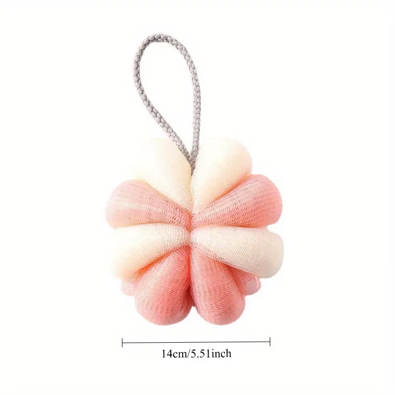 4 Pcs Colorful Bath Loofah