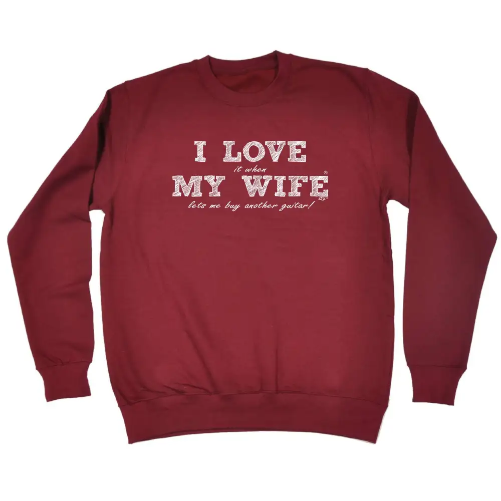 Guitar Habit Graphic Sweatshirt