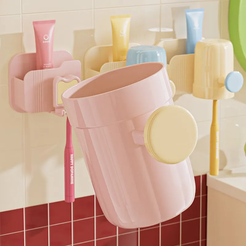 Colorful Bathroom Wall Organizer