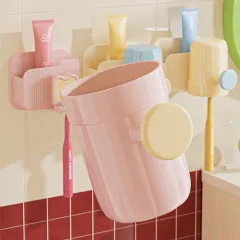 Colorful Bathroom Wall Organizer