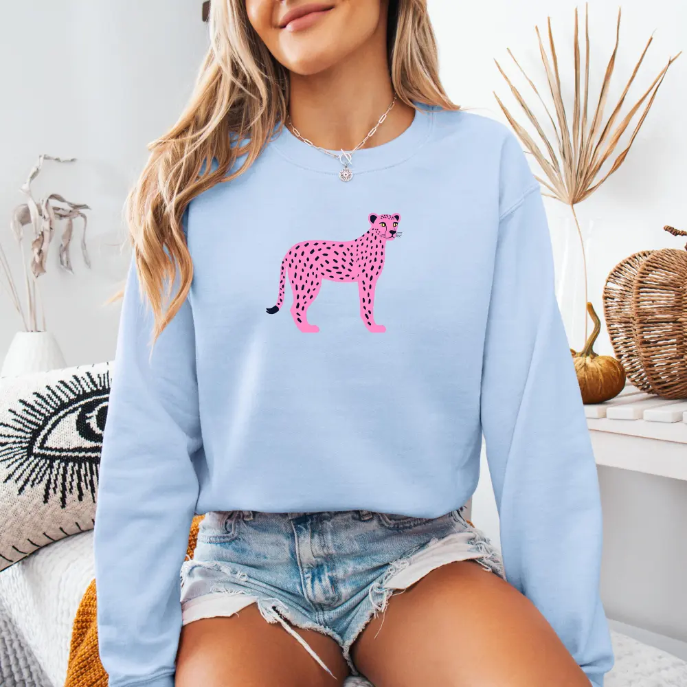Trendy Cheetah Sweatshirt