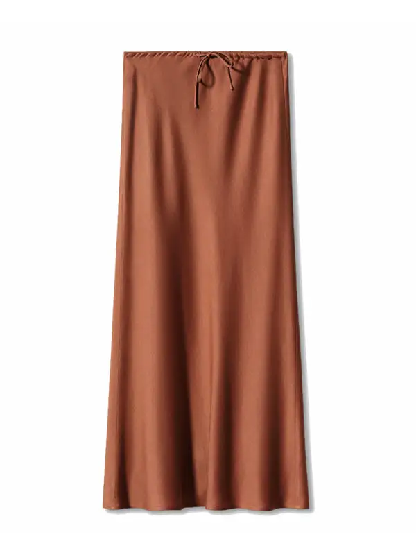 Fluid Airy Halter Skirt