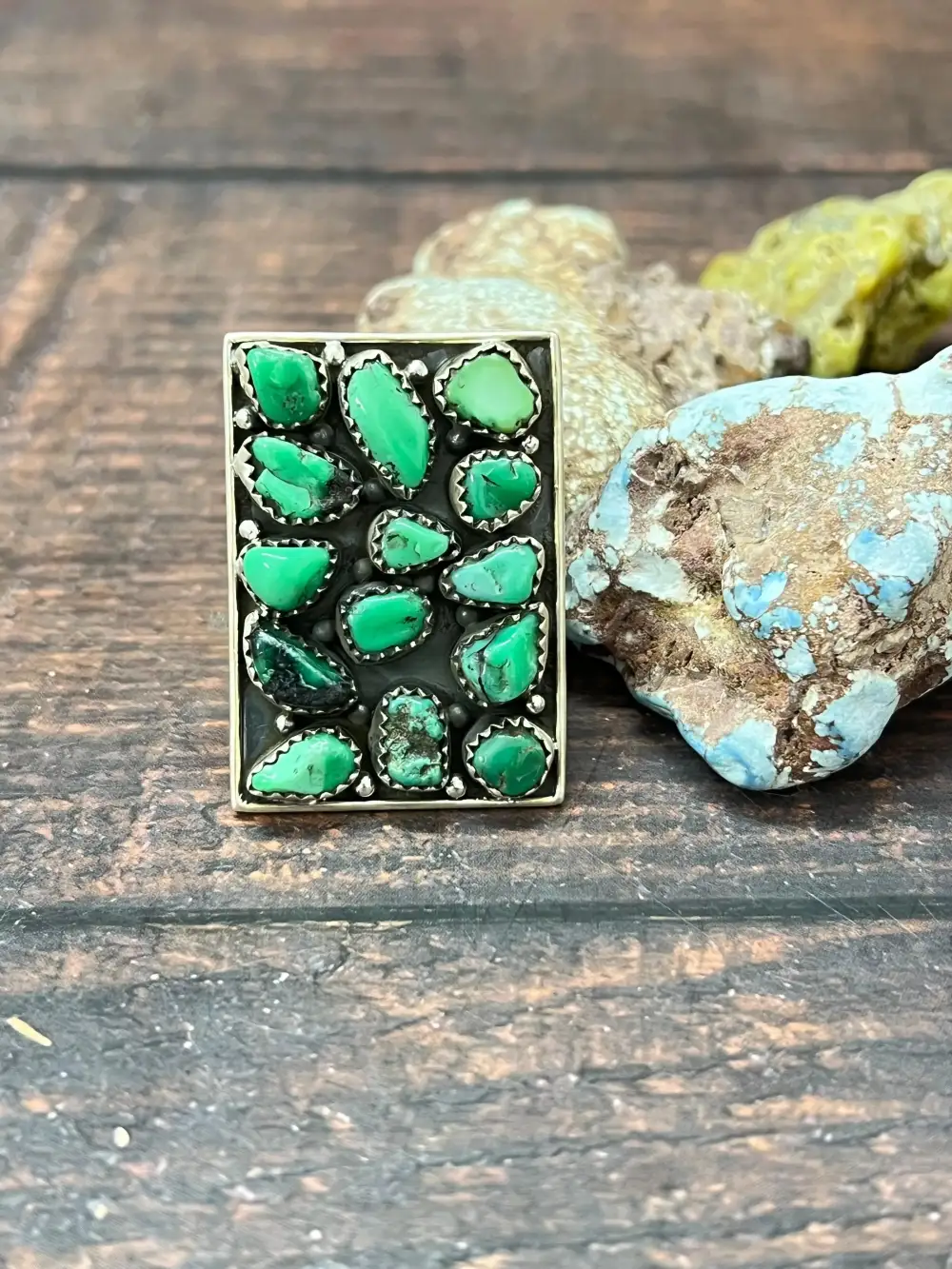 Adjustable Statement Sterling Silver Artisan Ring